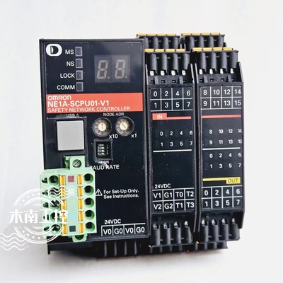 原装欧姆*网络安全控制器PLC模块NE1A-SCPU01-V1 24VDC现货