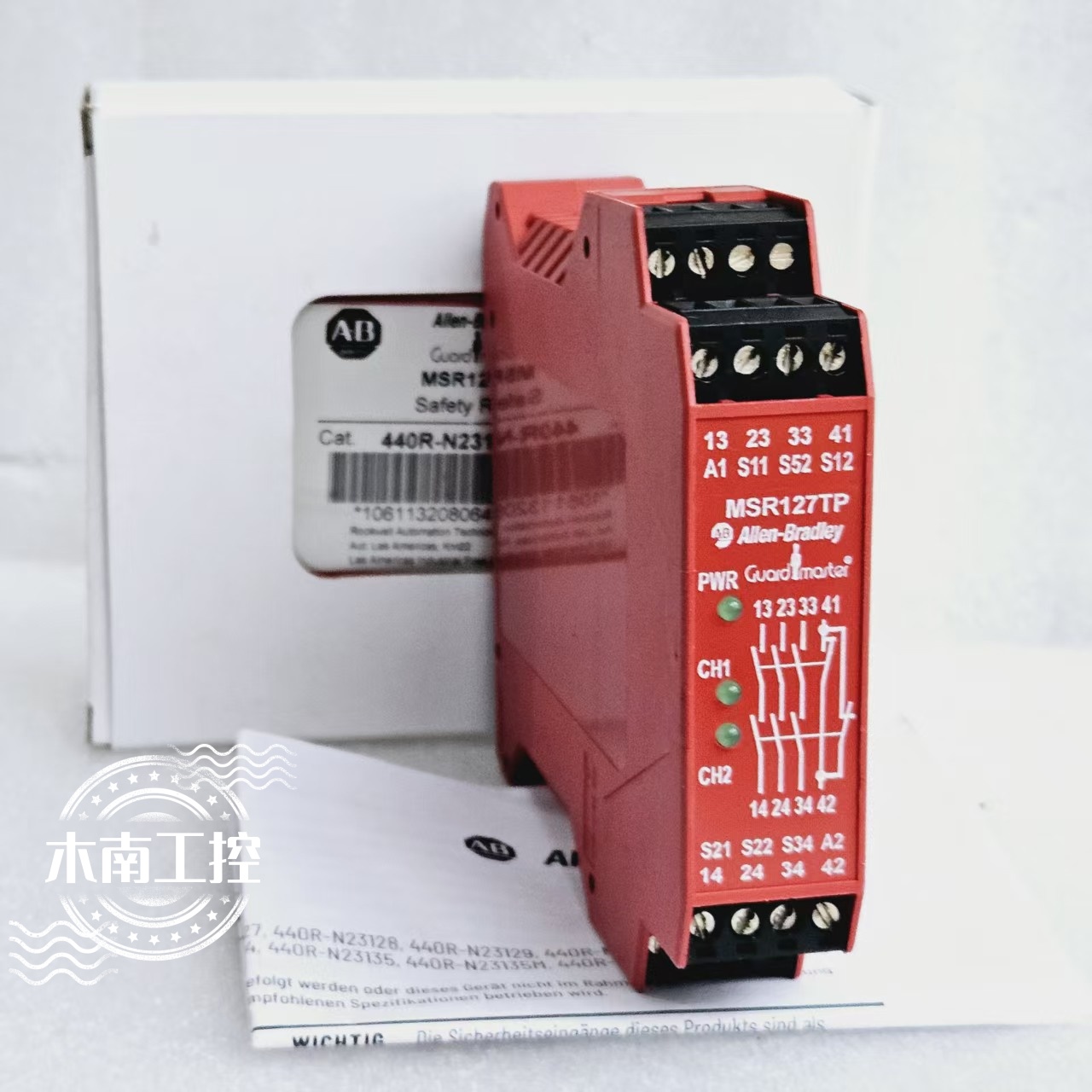 原装罗克韦尔/AB安全继电器MSR127TP 440R-N23131 现货