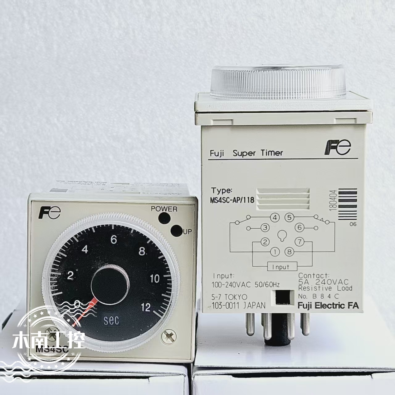 原装富士/FUJI时间继电器MS4SA-AP MS4SA-CE MS4SA-DL 现货