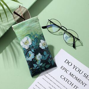 眼镜袋墨镜太阳镜男女收纳套便携抗压放近视眼睛包口红小巧保护盒