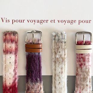 雪糕毛绒渐变高级感皮革iwatch表带S10适用苹果SE手表秋冬新款789