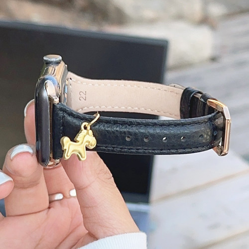 小蛮腰皮革马年适用iwatch表带