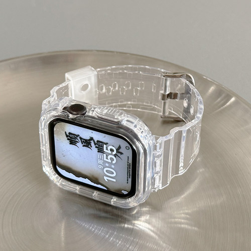 S10透明一体适用iwatch表带