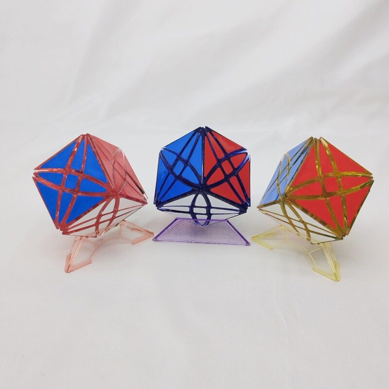 蓝蓝透明魔星魔方LanLan transparent Rex Cube Limit 限量版