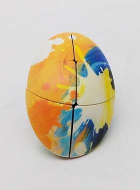 Calvin's卡尔文二阶艺术涂鸦魔方David Pitcher设计 艺术爱好