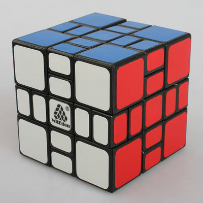 智力乐园 3x3x3 混元增强版黑色魔方 333 Mixup Plus cube