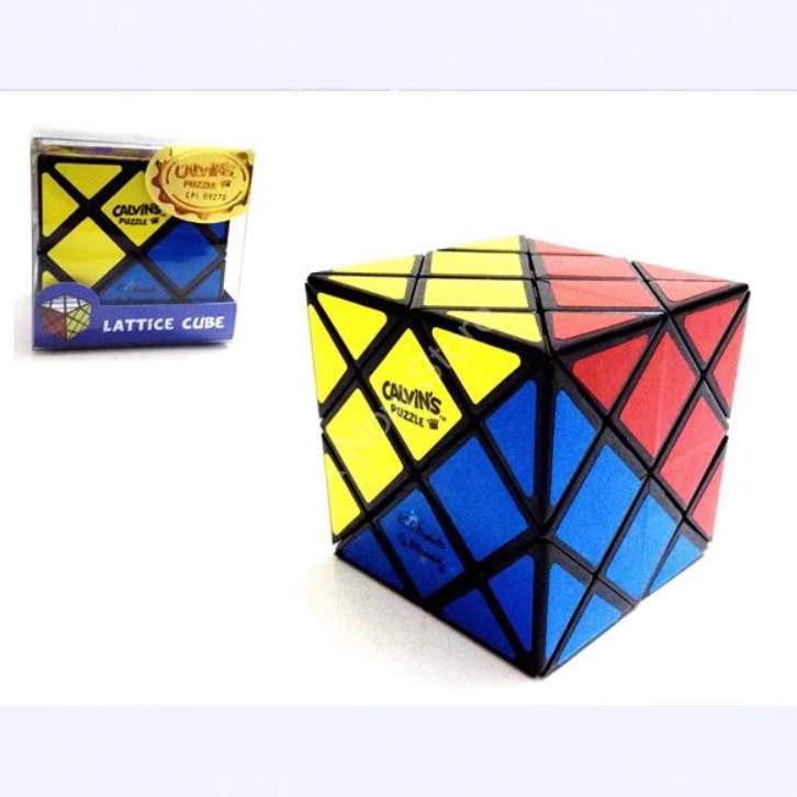 Calvin'sPuzzle Okamoto & Greg Lattice Cube 框格魔方四色配色