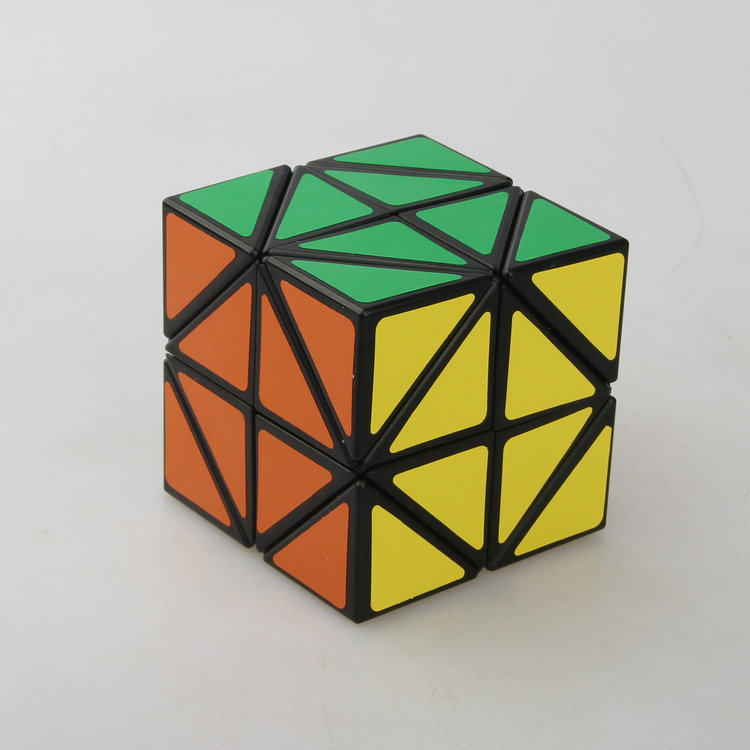 蓝蓝 直升机魔方 十二轴转棱正六面体异形魔方  Helicopter Cube