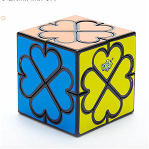 蓝蓝 八轴心魔魔方 Honey Copter Cube 转角图案异形魔方智力