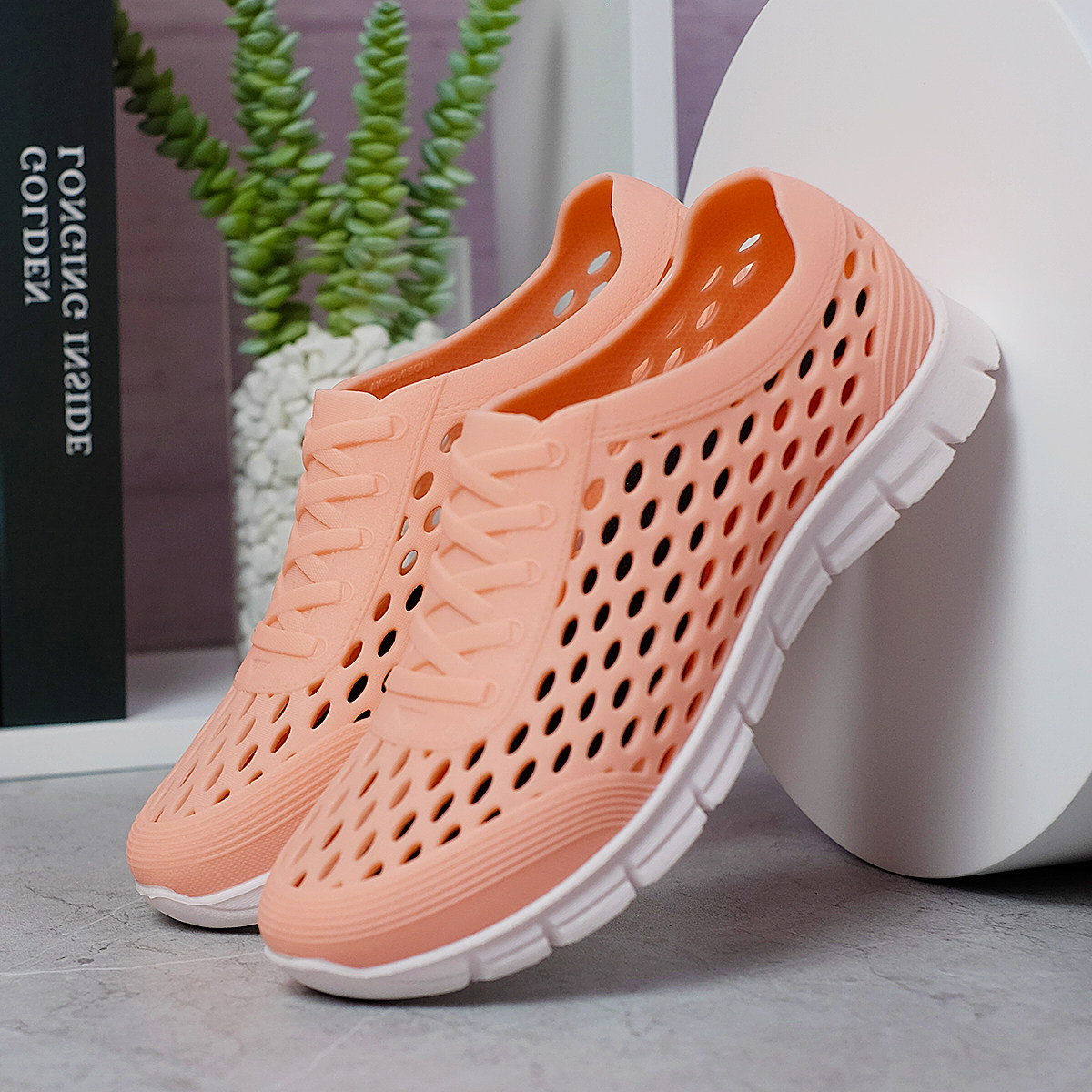 进口乳胶越南凉鞋女网状洞洞鞋柔软运动沙滩鞋旅游不磨脚健步鞋夏,女鞋,时装凉鞋,淘宝优惠券,粉丝福利购,淘宝优惠卷