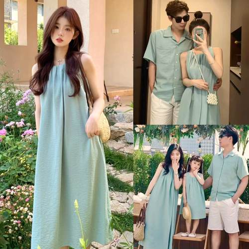 法式亲子装夏季高端2025新款