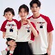 一家三口四口2025新款 T恤衫 母女装 亲子服家庭服装 母子夏季 亲子装
