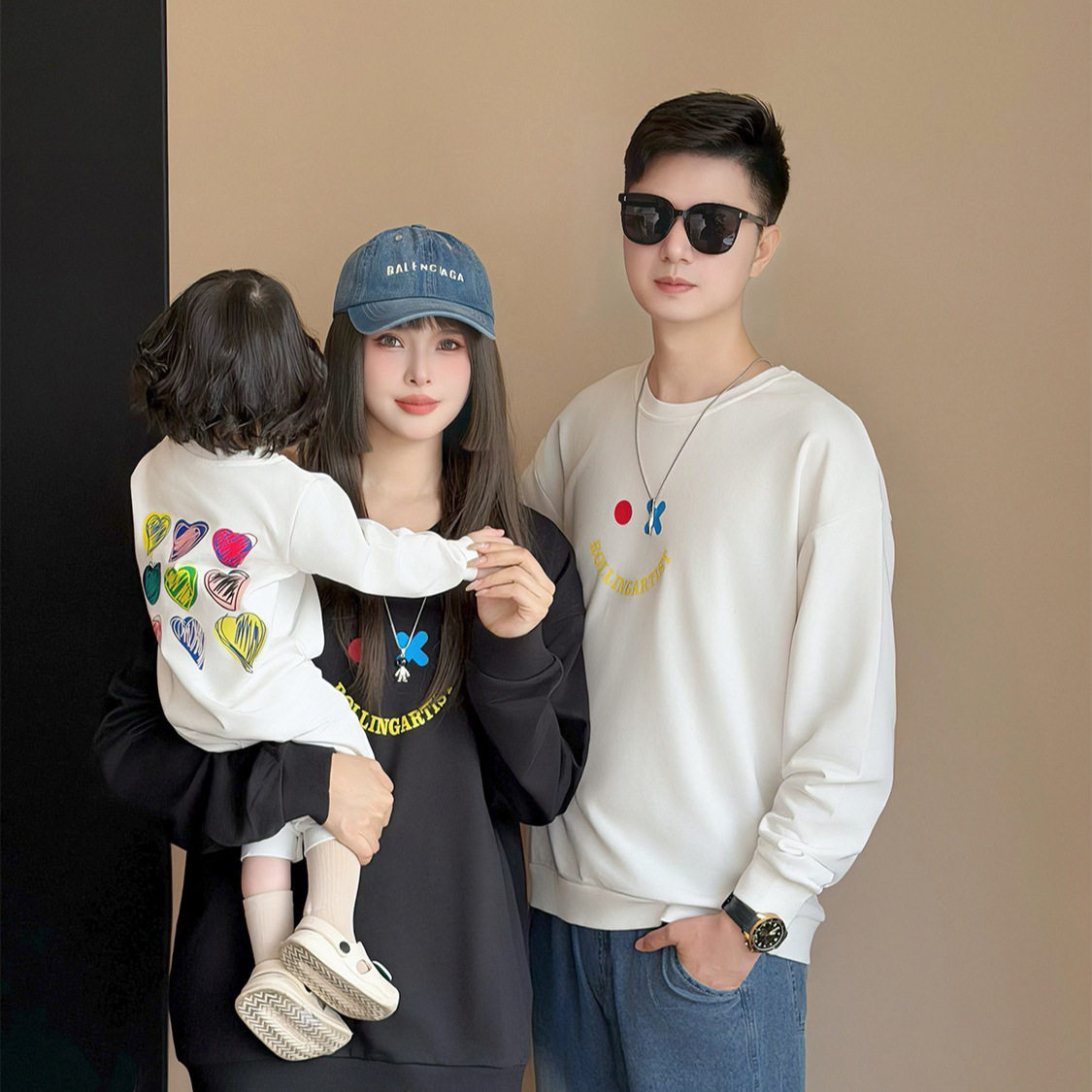 秋季亲子装卫衣一家三口插肩袖圆领洋气母女装运动会母子长袖卫衣,童装/婴儿装/亲子装,亲子装/亲子时装,淘宝优惠券,粉丝福利购,淘宝优惠卷