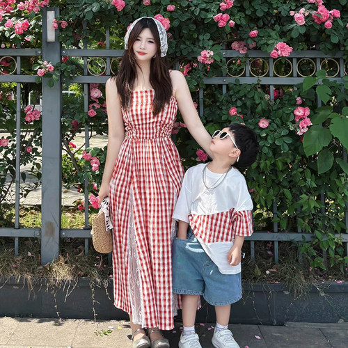 三亚度假夏季亲子装2025