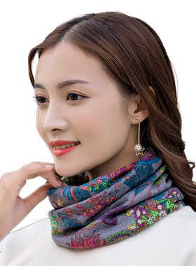两用围脖带带鱼休闲保暖冬季