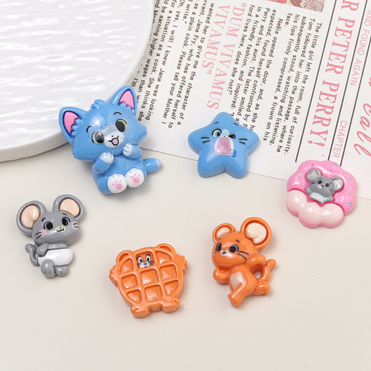卡通diy树脂配件饰品小猫老鼠奶油胶发夹手机壳鞋扣钥匙扣吊坠配,饰品/流行首饰/时尚饰品新,其他DIY饰品配件,淘宝优惠券,粉丝福利购,淘宝优惠卷