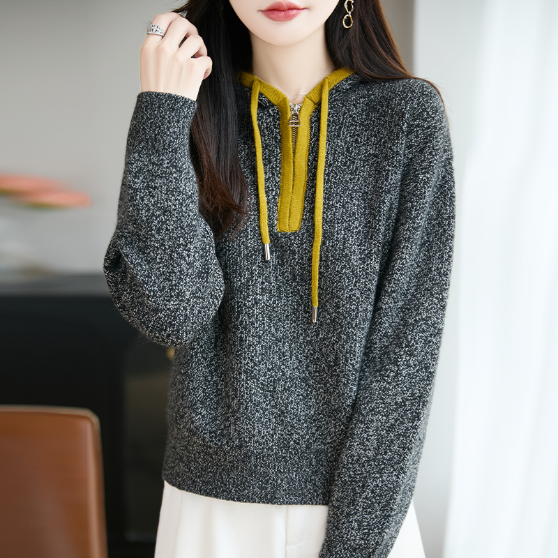 秋冬新款针织打底衫宽松大码毛衣