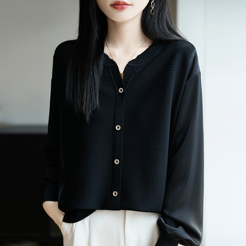 大码女装秋季2025新款宽松胖mm针织打底衫上衣内搭遮肚子显瘦毛衣