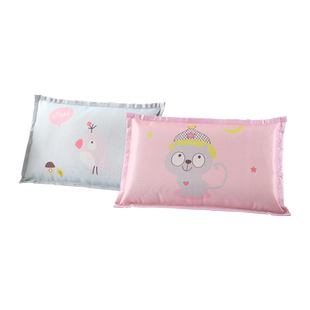恒源祥夏季冰丝枕套48cmx74cm单个一对装卡通枕巾家用枕头套一对