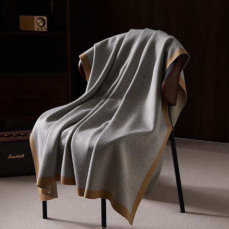 恒源祥春秋航空毯100%腈纶毯子