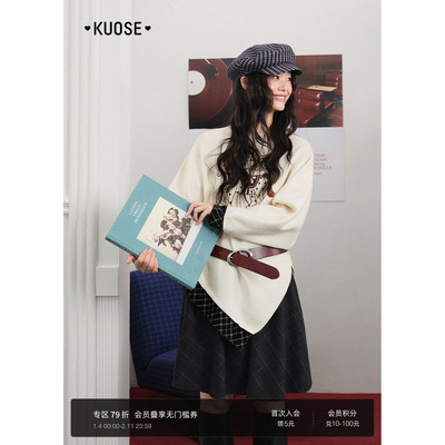 披肩斗篷毛衣慵懒针织衫