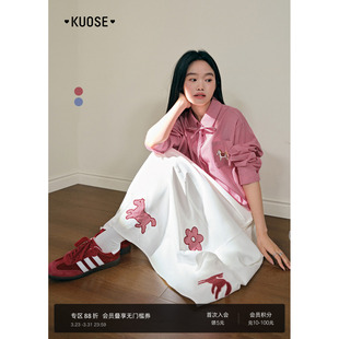 新款 阔色红色收腰衬衫 气质衬衣2026春季 长袖 女蓝色上衣秋 外套短款