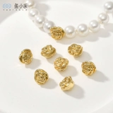 Браслет из бисера, ожерелье, бусины, аксессуары, золото 18 карат, золотой цвет, DIY