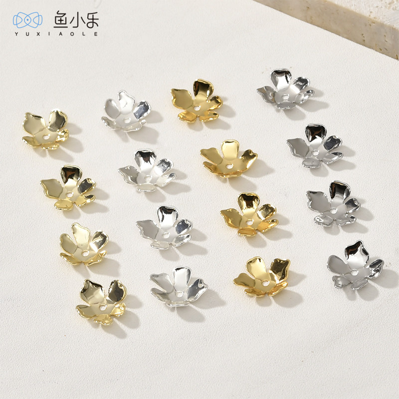 14k镀真金保色小五瓣花芯花片diy手工饰品配件材料,饰品/流行首饰/时尚饰品新,其他DIY饰品配件,淘宝优惠券,粉丝福利购,淘宝优惠卷