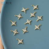 Медный цирконий, ожерелье, подвеска, аксессуар ручной работы, серьги, аксессуары, 14 карат, микроинкрустация