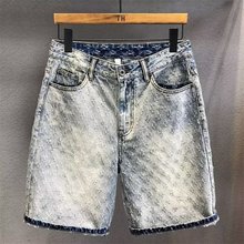 新款 短裤 男潮牌薄款 运动休闲五分裤 子 夏季 设计感小众宽松大码 美式