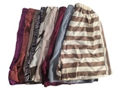 外贸复古印花真丝短裤 锦焕2026新款 100％桑蚕丝阿罗裤