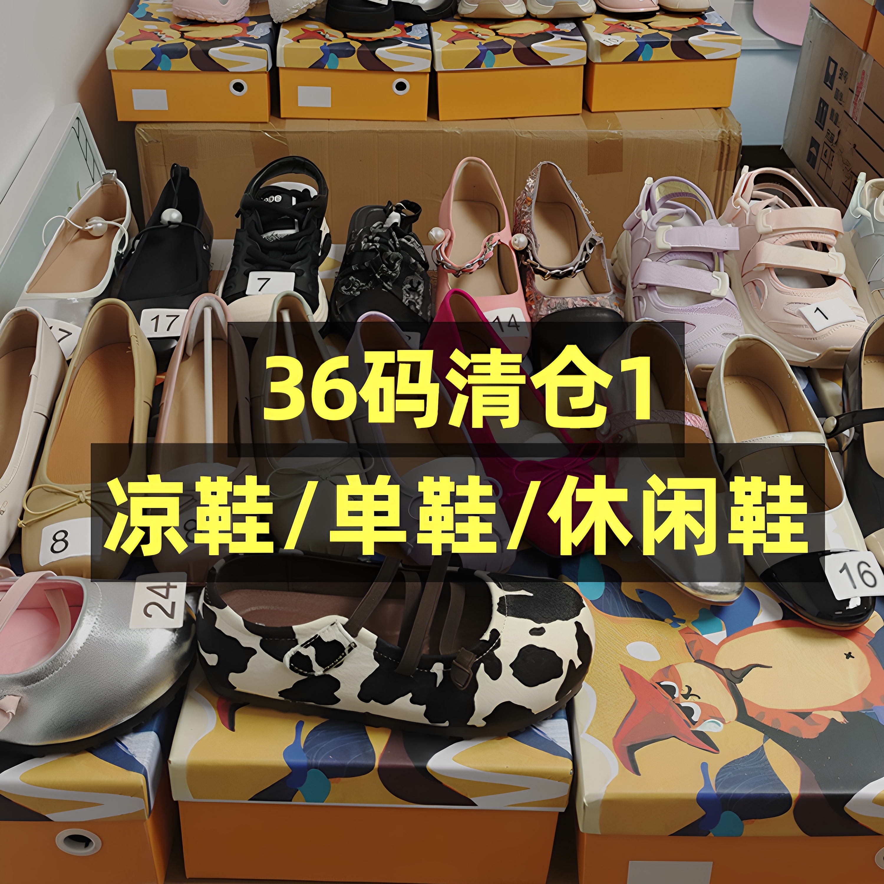 36码夏季清仓1/凉鞋单鞋休闲鞋/断码孤品不退不换