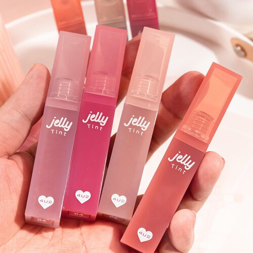 泰国4u2唇釉jelly果冻唇釉哑光