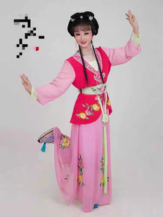 越剧粤剧黄梅戏曲服装影视古装古典花旦丫鬟服如意丫头衣