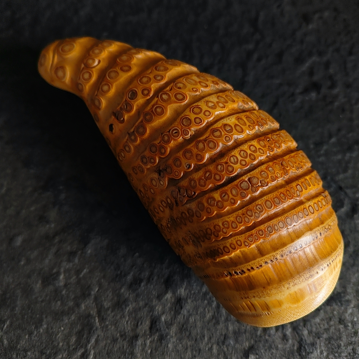 一物一拍满铜钱竹根钉整挖异形手工茶则茶道雅玩件孤品竹师傅雅集