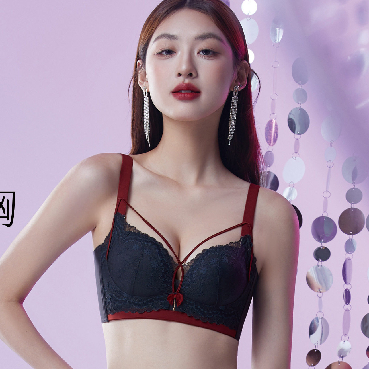 6963玫丹芝内衣无钢圈上薄下厚小胸AB杯聚拢性感美胸塑形调整文胸
