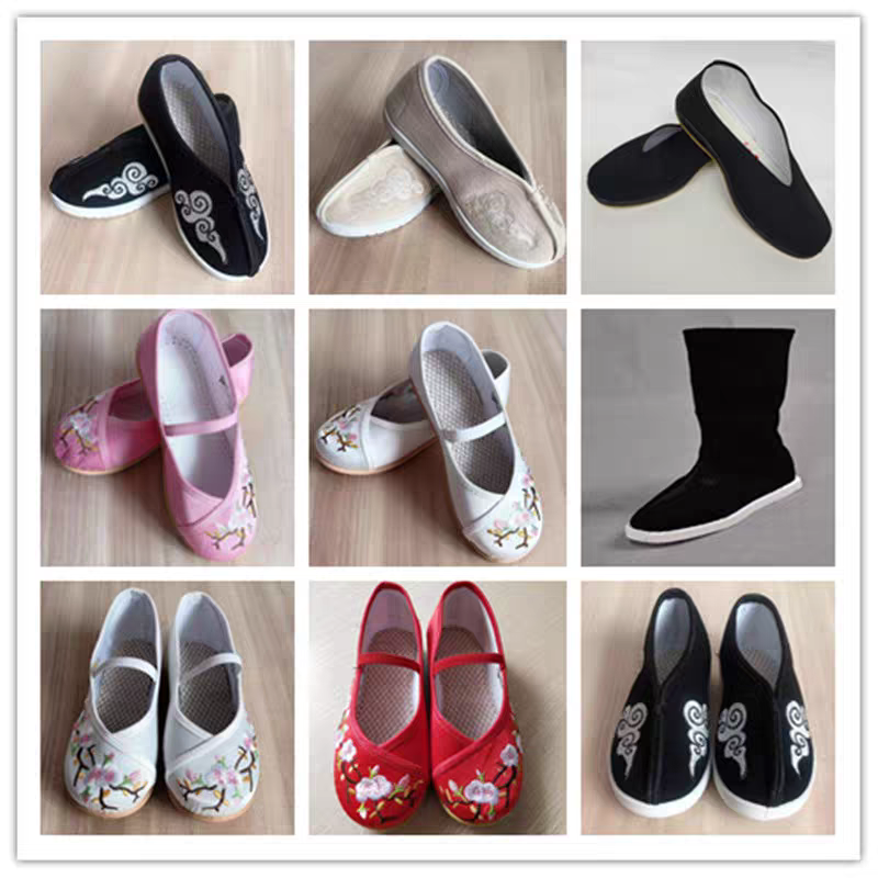 特价男女儿童刺绣汉服演出鞋中国风舞蹈鞋老北京古风帆布绣花鞋,童鞋/婴儿鞋/亲子鞋,儿童汉服鞋,淘宝优惠券,粉丝福利购,淘宝优惠卷