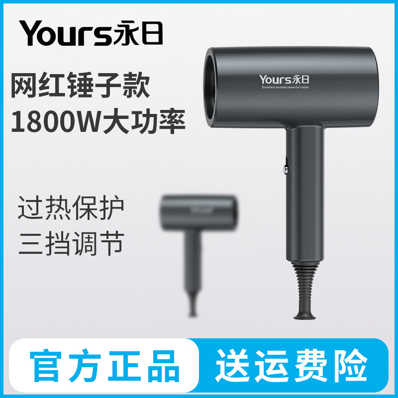 永日吹风机电吹风家用负离子发型师发廊理发店专用网红新款大功率