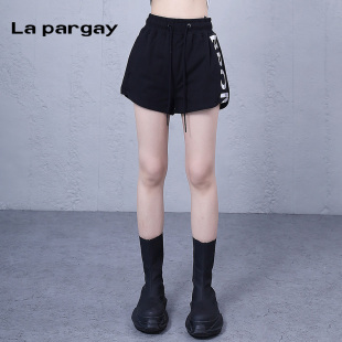 热裤 女宽松休闲百搭显瘦运动裤 短裤 pargay2025夏上新个性