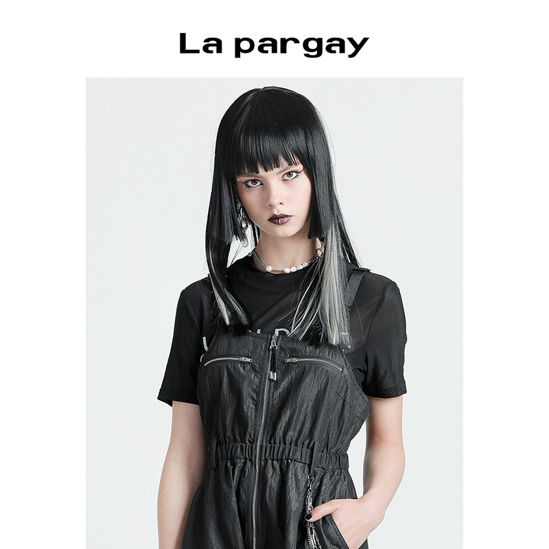 lapargay印花短袖圆领套头T恤