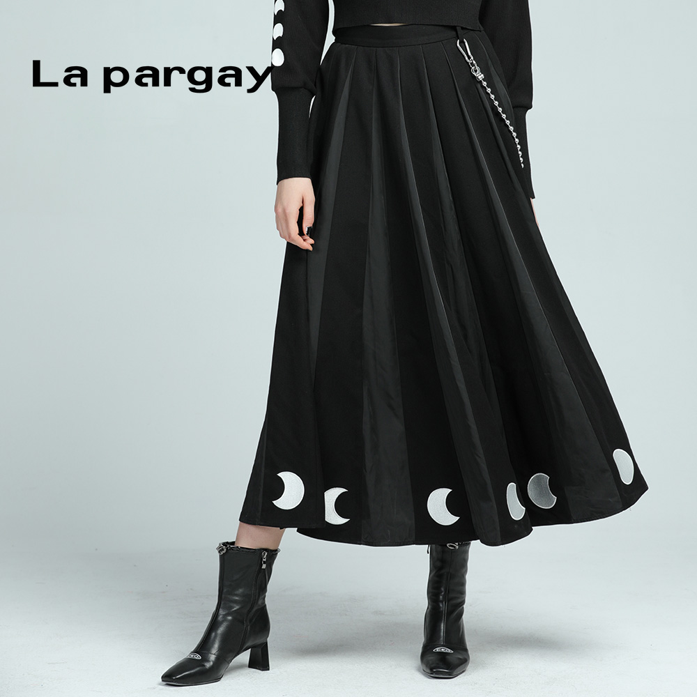 针织印花半身裙Lapargay