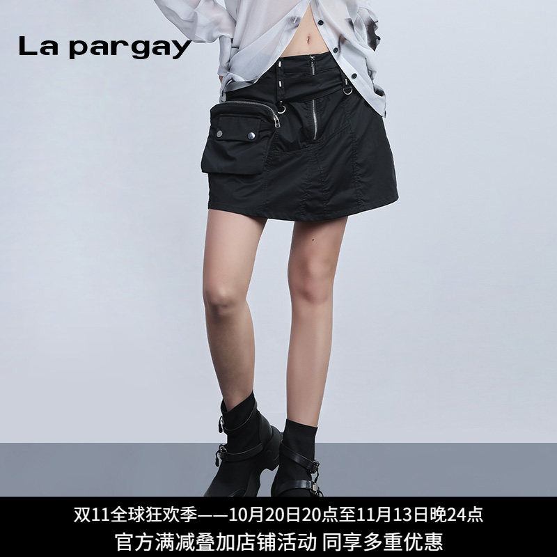 Lapargay2025夏上新工装半身裙