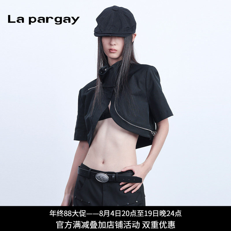 Lapargay设计款短袖外套