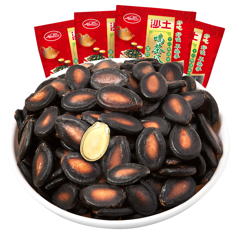 沙土喝茶瓜子400g喝茶湿瓜子西瓜子2025新货坚果炒货喝茶好伴侣