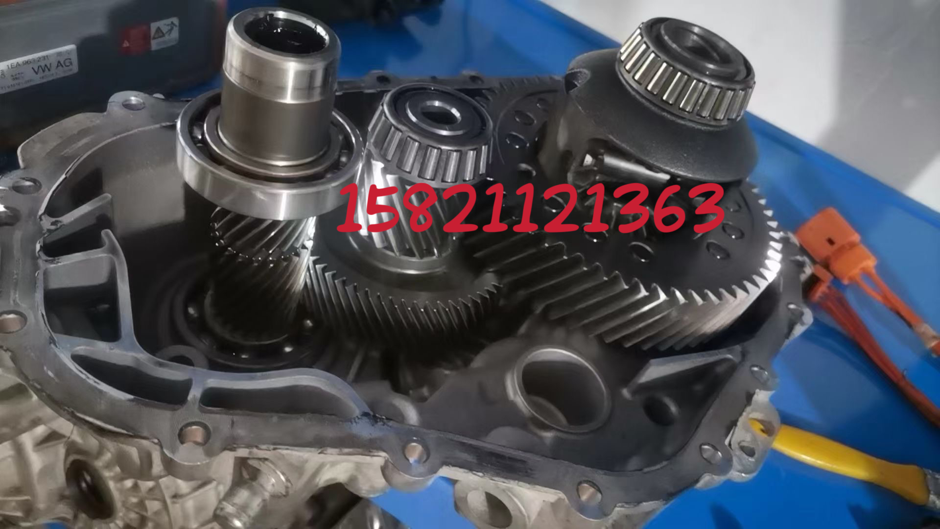 新能源汽车威马E5变速箱齿轮减速器齿轮输入轴中间轴差速器齿轮