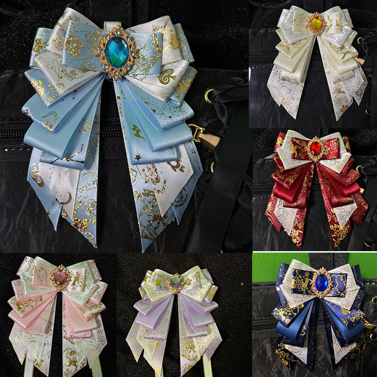 配件洛丽塔装饰手作蝴蝶结卡通lolita洛丽塔配饰小物/道具