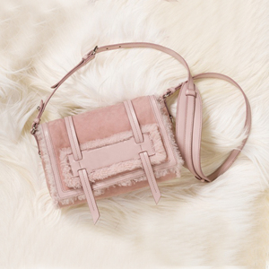 日系可爱软萌毛呢包