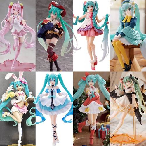 初音未来洛天依手办樱花公主初音童话二次元周边模型摆件女孩礼物