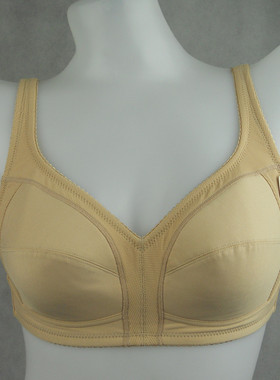 古今专柜内衣调整型聚拢文胸 无钢托全罩杯舒服运动文胸06121