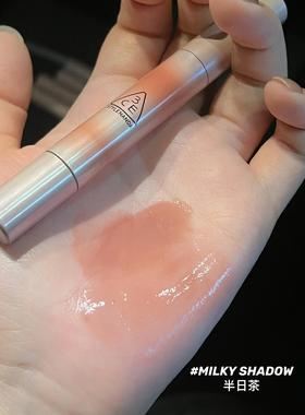 韩国3ce细管唇膏唇冻唇膏女Milky半日茶滋润酒心蜜棕softest白桃